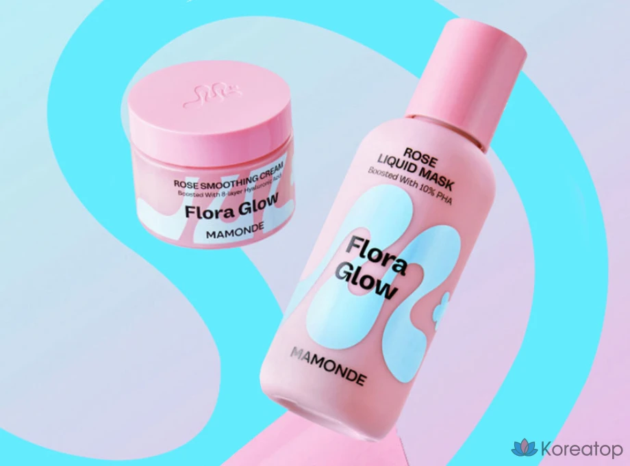 Крем для лица Mamonde Flora Glow Rose Smoothing Cream, 50 мл, 1 шт.