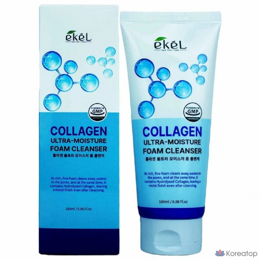 Пенка для умывания Ekel Collagen, 180 мл, 1 шт.