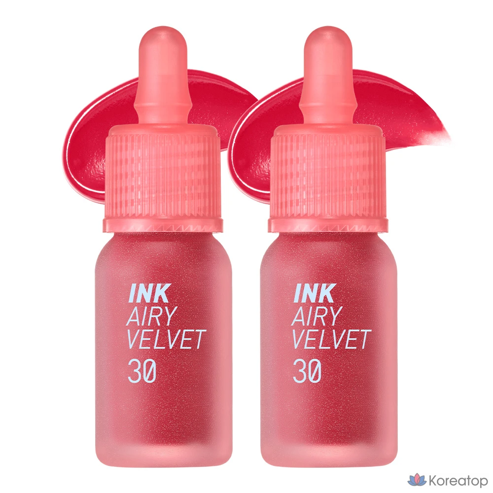 Тинт для губ Peripera Ink The Airy Velvet, оттенок 030, 4 г, 2 шт.