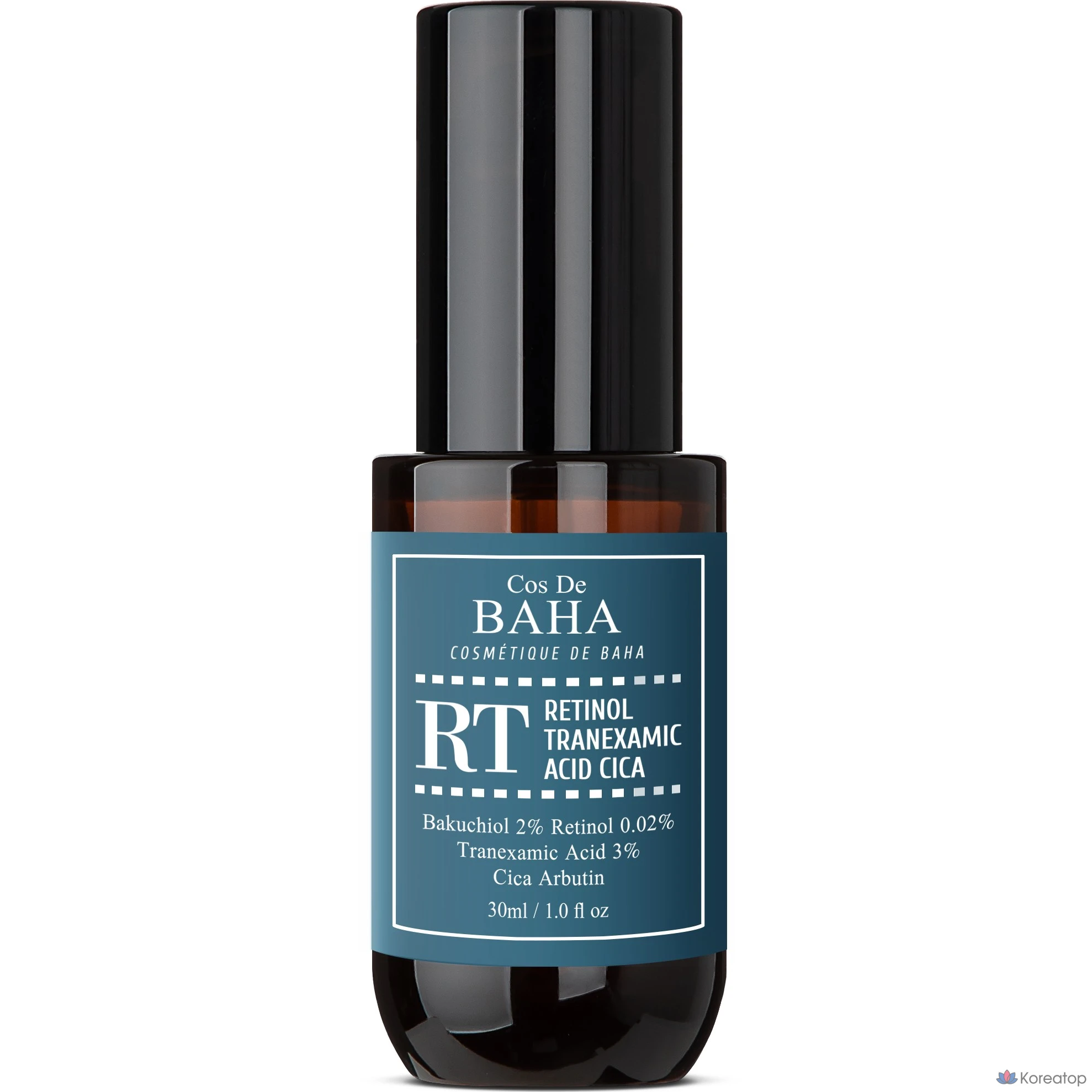 Сыворотка Cos De Baha RT Pure Retinol 0.02% Bakuchiol 2% Tranexamic Acid 3%, 30 мл, 1 шт.
