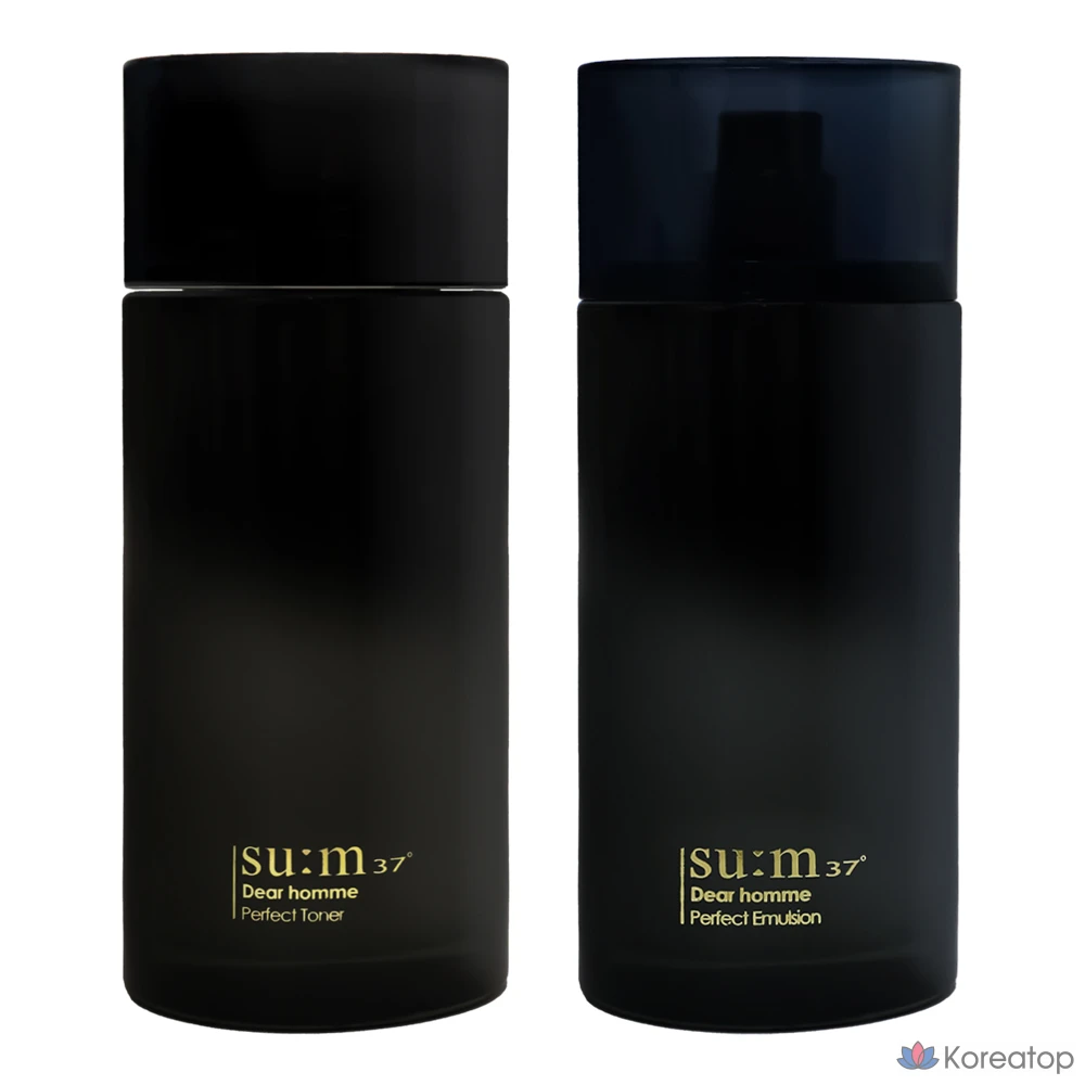 Набор для ухода SU:M37 Dear Homme Perfect (Toner 130 мл + Emulsion 110 мл), 1 шт.
