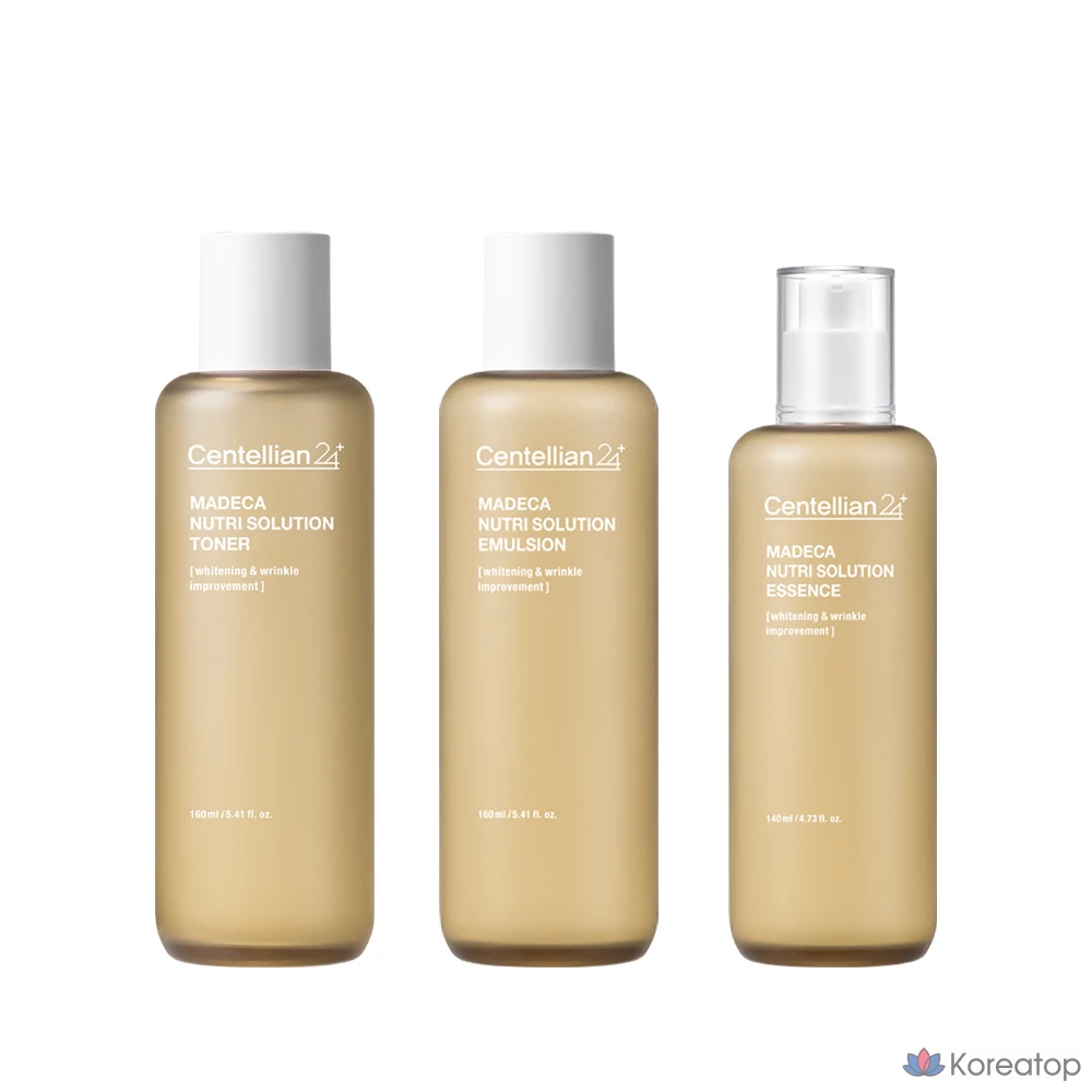 Набор для ухода Centellian24 Madeca Nutri Solution 3-piece Set (Toner + Emulsion + Essence), 1 шт.