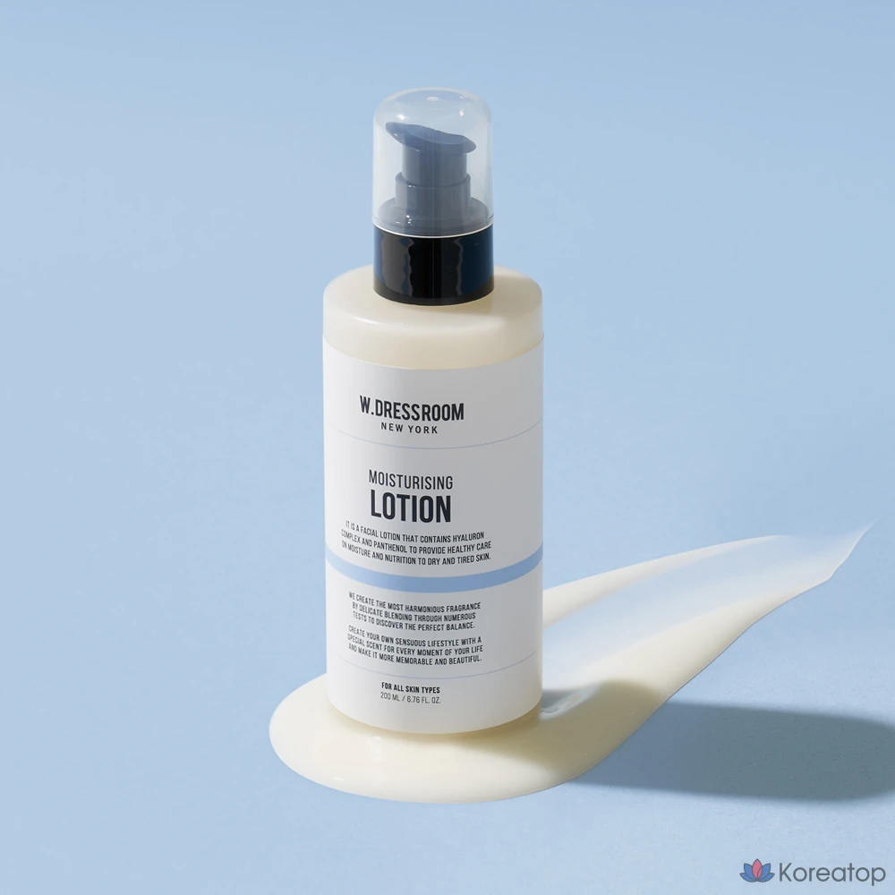 Лосьон для лица W.Dressroom Hyaluronic Acid Moisturizing Lotion, 200 мл, 1 шт.