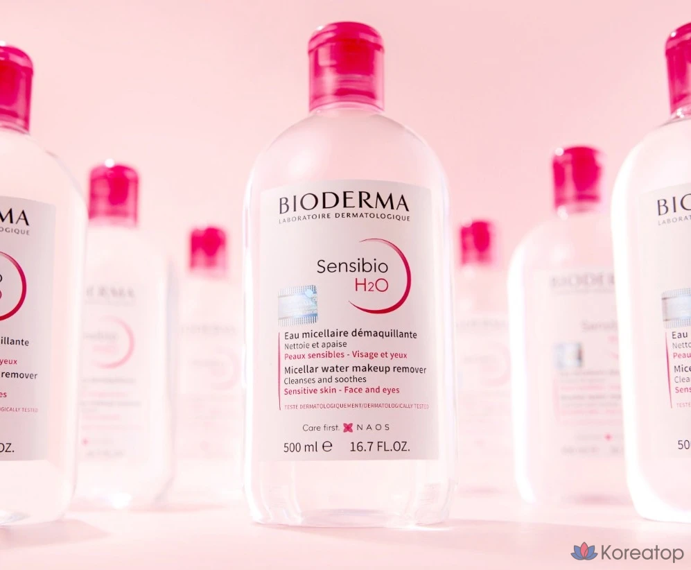Набор для ухода Bioderma Sensibio H2O 3-piece Set (Cleansing Water), 1 шт.