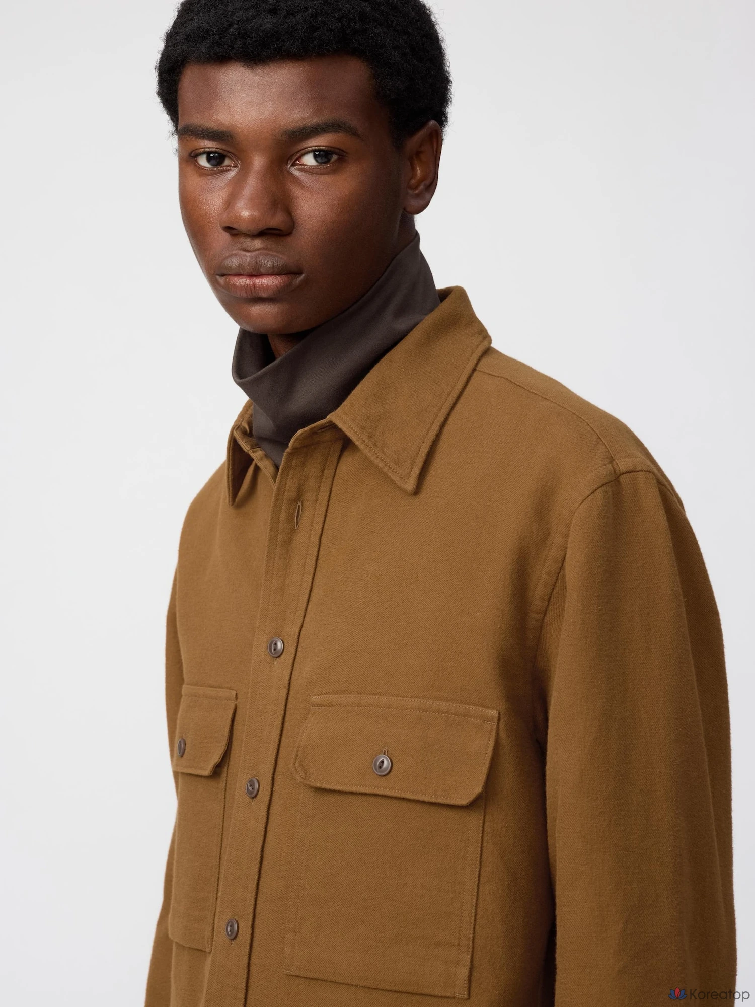 Рубашка Uniqlo Brushed Cotton Shirt