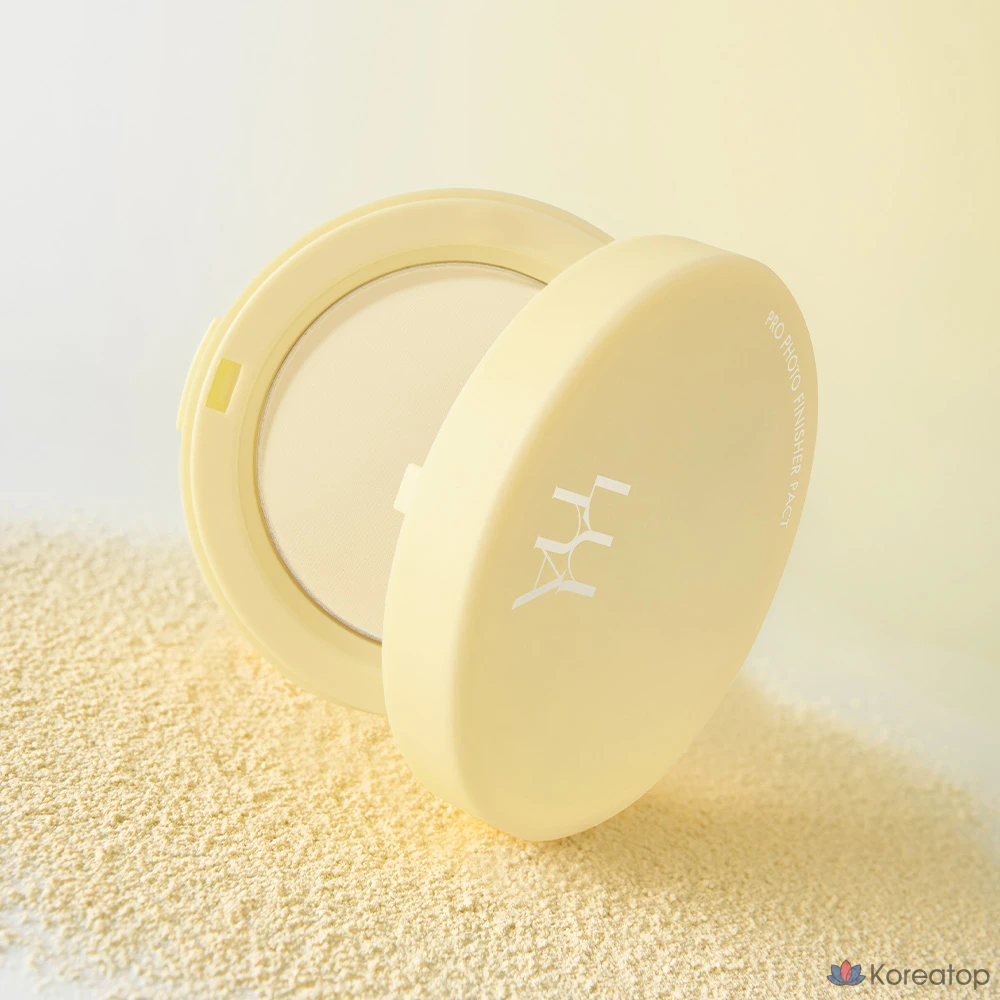 Пудра для лица Luna Pro Photo Finisher Lemon Powder, оттенок 04 Volume Powder, 8 г, 1 шт., фото 4