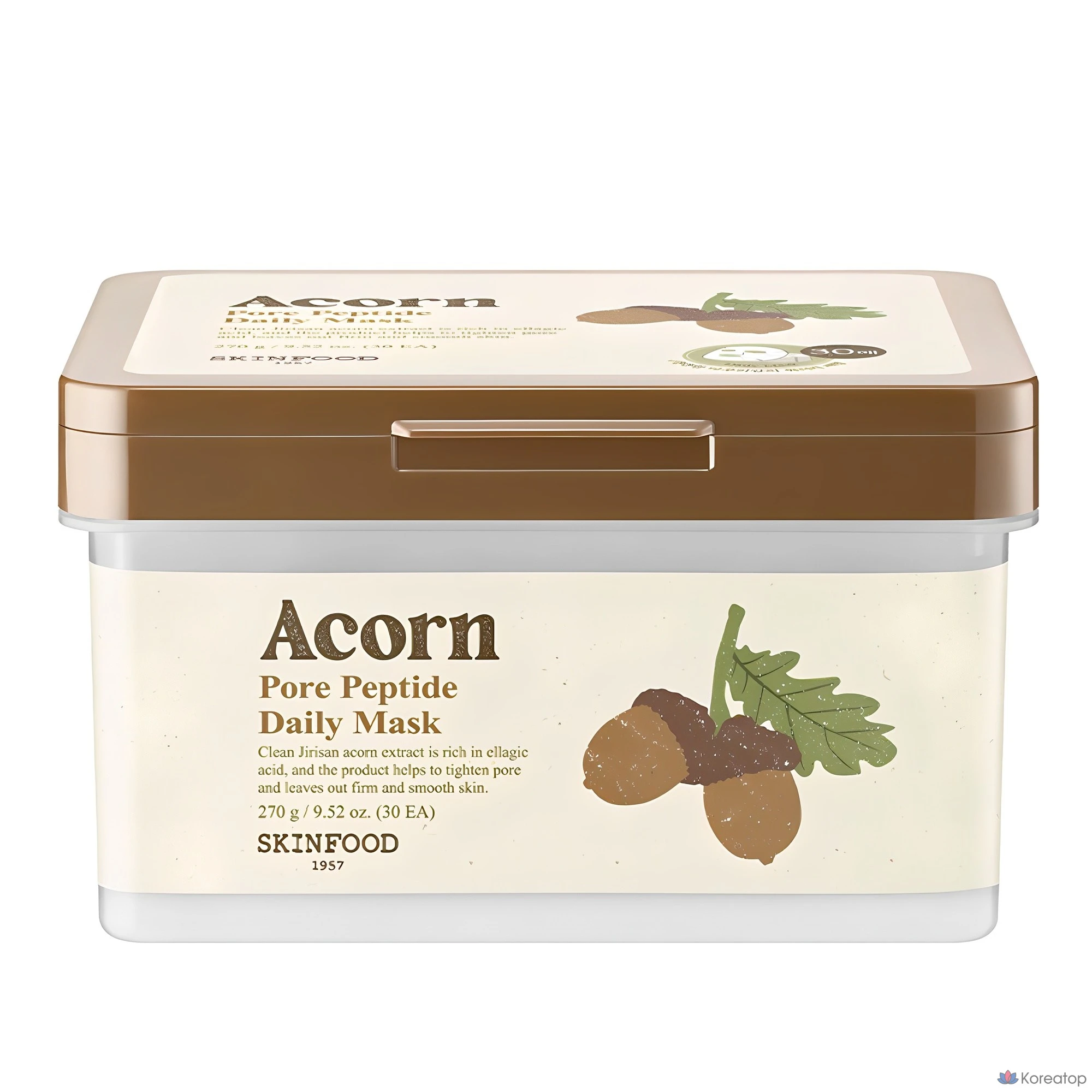 Тканевая маска для лица Skinfood Acon Pore Peptide Daily Mask, 270 г, 30 шт.