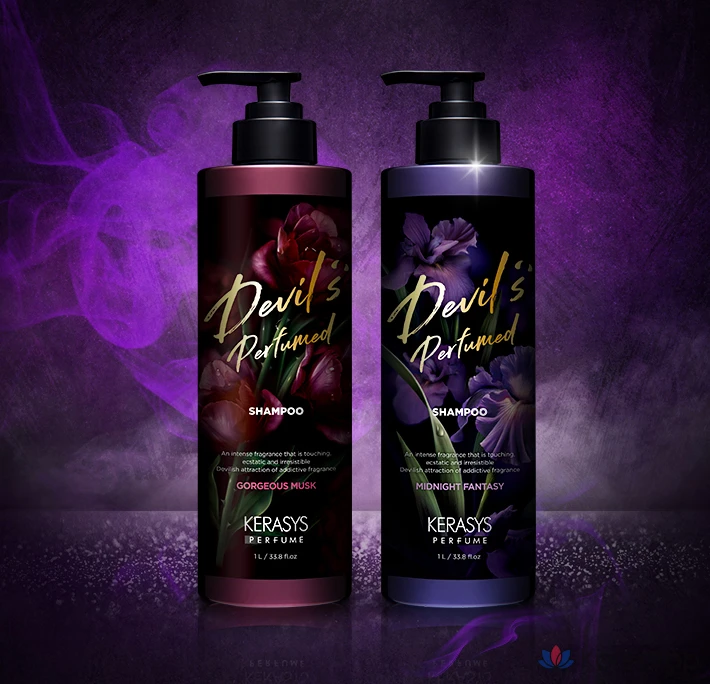 Набор для ухода KeraSys Devils Perfume Midnight Fantasy Hair Care 2-piece Set, 1 шт.