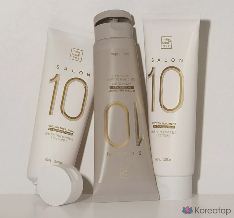 Кондиционер-маска для волос Mise en Scene Salon 10 Protein Hair Treatment, 250 мл, 1 шт.