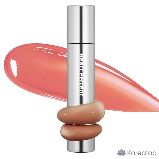 Тинт для губ Heart percent Dot On Mood One Way Glowy Lip Tint, оттенок 10 Fig Jam, 4 г, 1 шт.