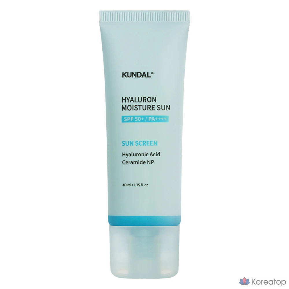 Солнцезащитный крем Kundal Hyaluron Moisture Sun Cream, 40 мл, 1 шт.