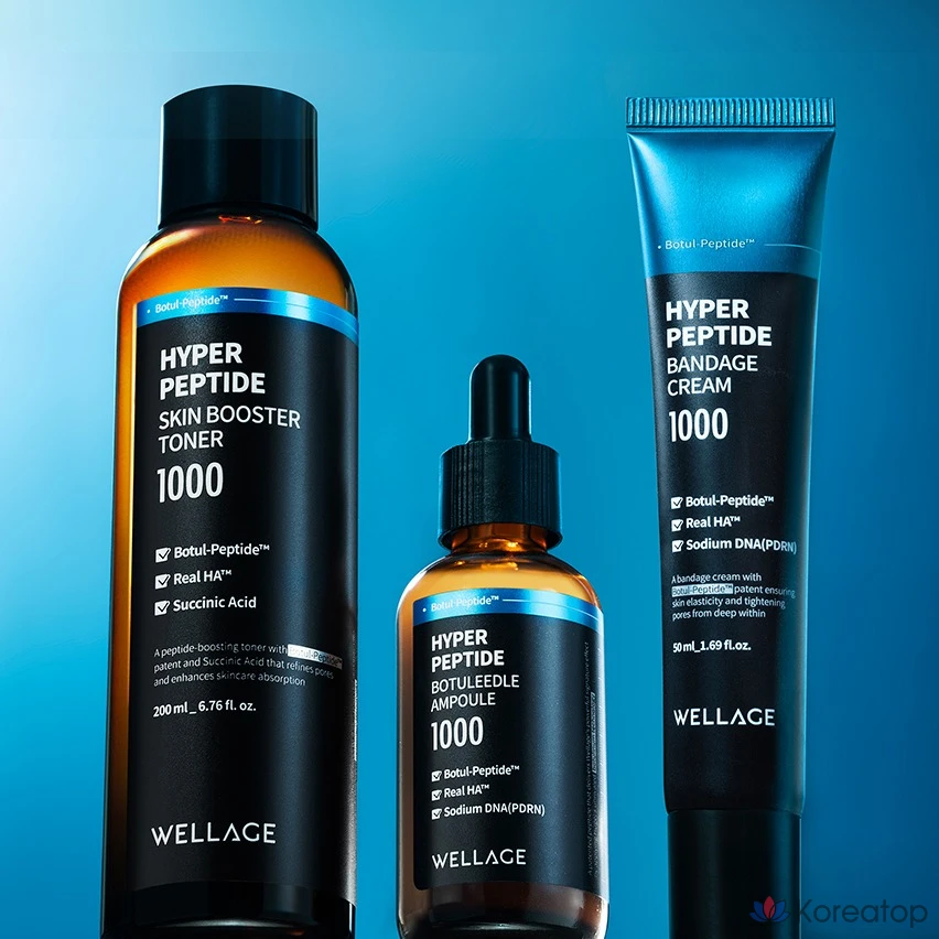 Ампульная сыворотка WELLAGE Hyper Peptide Botulid Ampoule, 150 г, 1 шт.