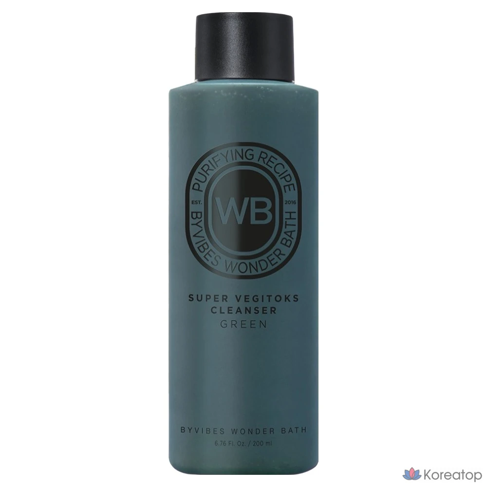 Пилинг-скраб Wonder Bath Renewal Super Vegitox Green Pack Cleanser, 200 мл, 1 шт.