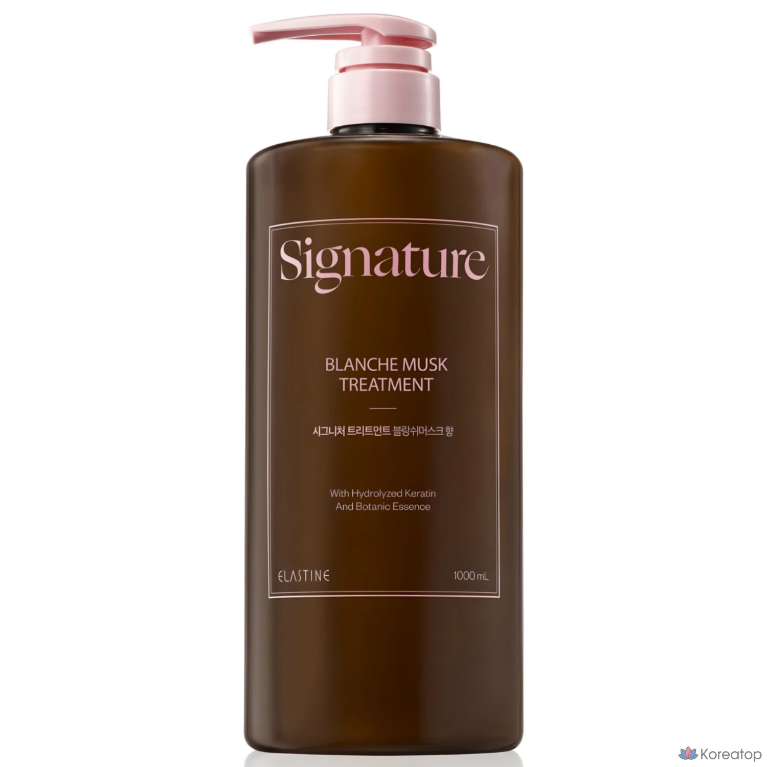 Кондиционер-маска для волос Elastine Signature Extreme Damage Hair Pack Treatment, аромат Blanche Musk, 1 л, 1 шт.