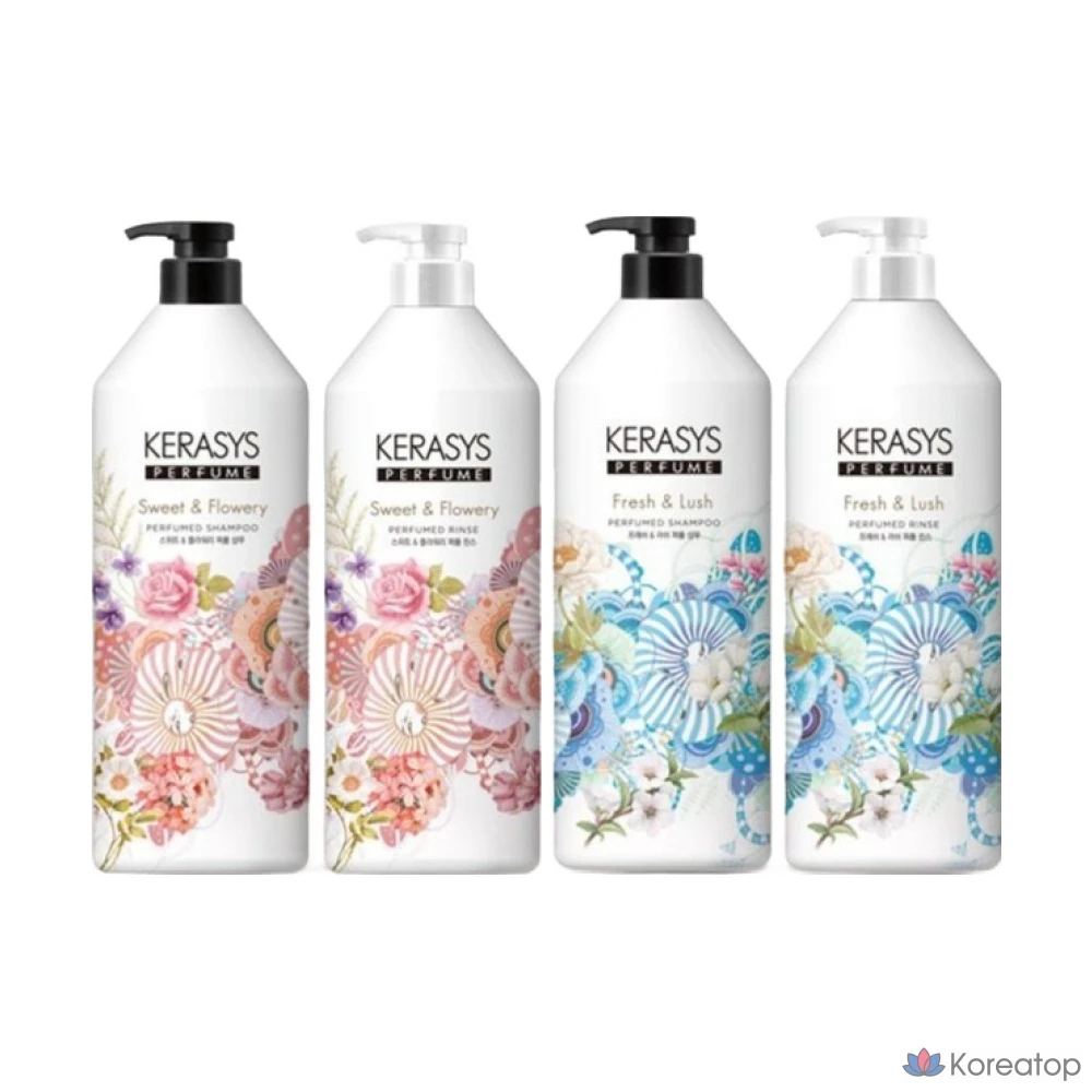 Шампунь KeraSys Perfume Shampoo Sweet &amp; Flowery, 1 л, 1 шт.