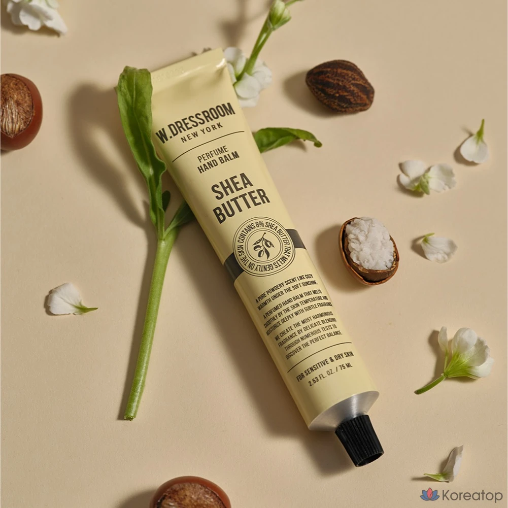 Бальзам для рук W.Dressroom Perfume Hand Balm Shea Butter, 75 мл, 1 шт.