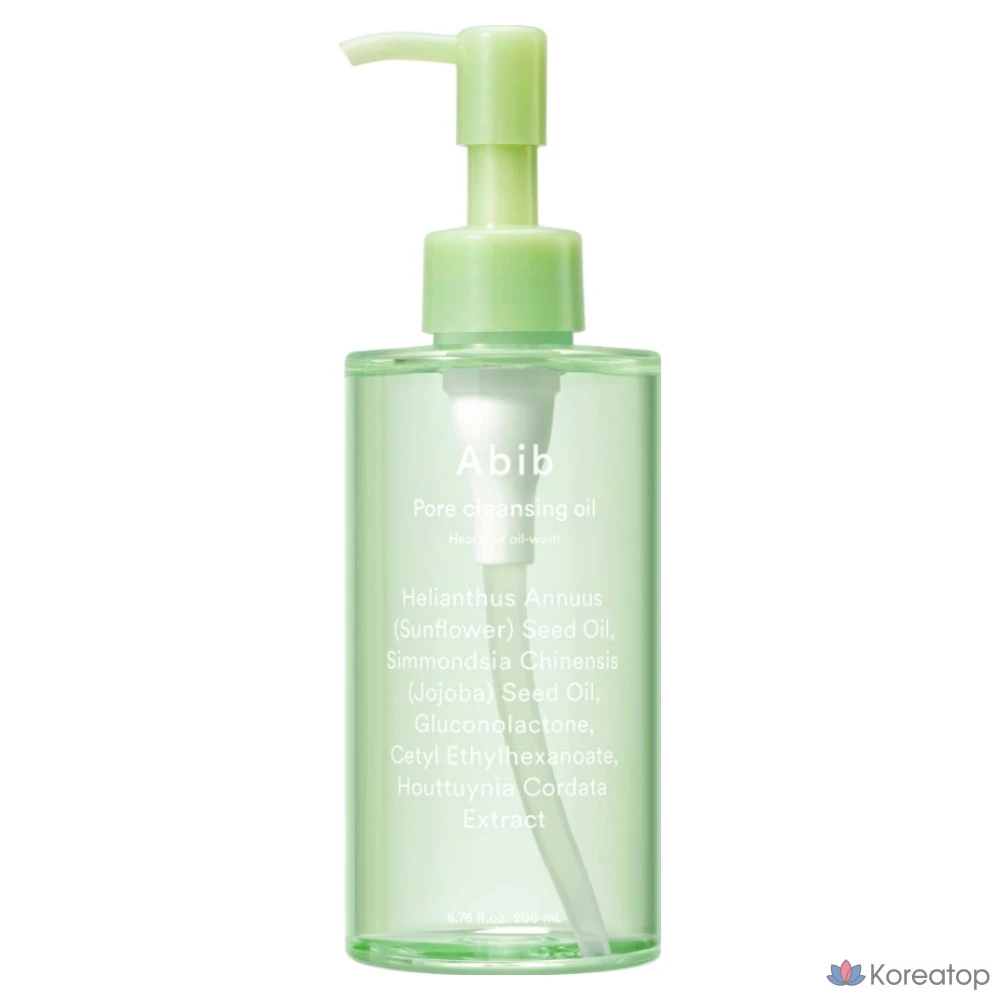 Гидрофильное масло Abib Pore Houttuynia Cordata Oil Wash Cleansing Oil, 200 мл, 1 шт.
