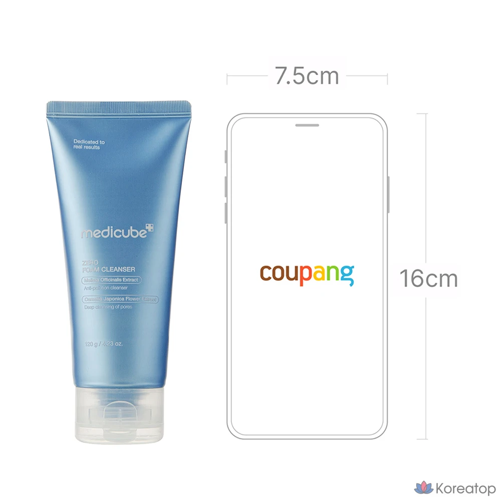 Пенка для умывания Medicube Zero Foam Cleanser, 120 г, 1 шт.