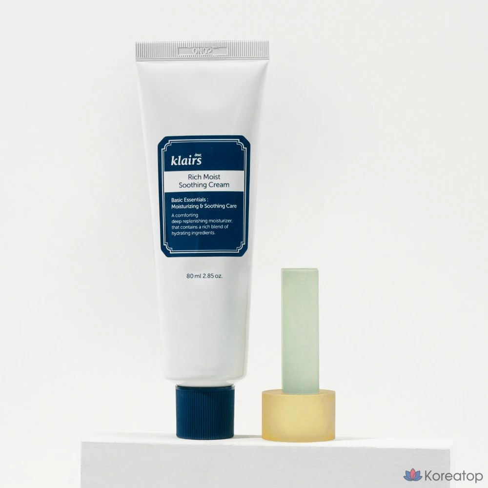 Крем Dear, Klairs Rich Moist Soothing Cream, 80 г, 1 шт.