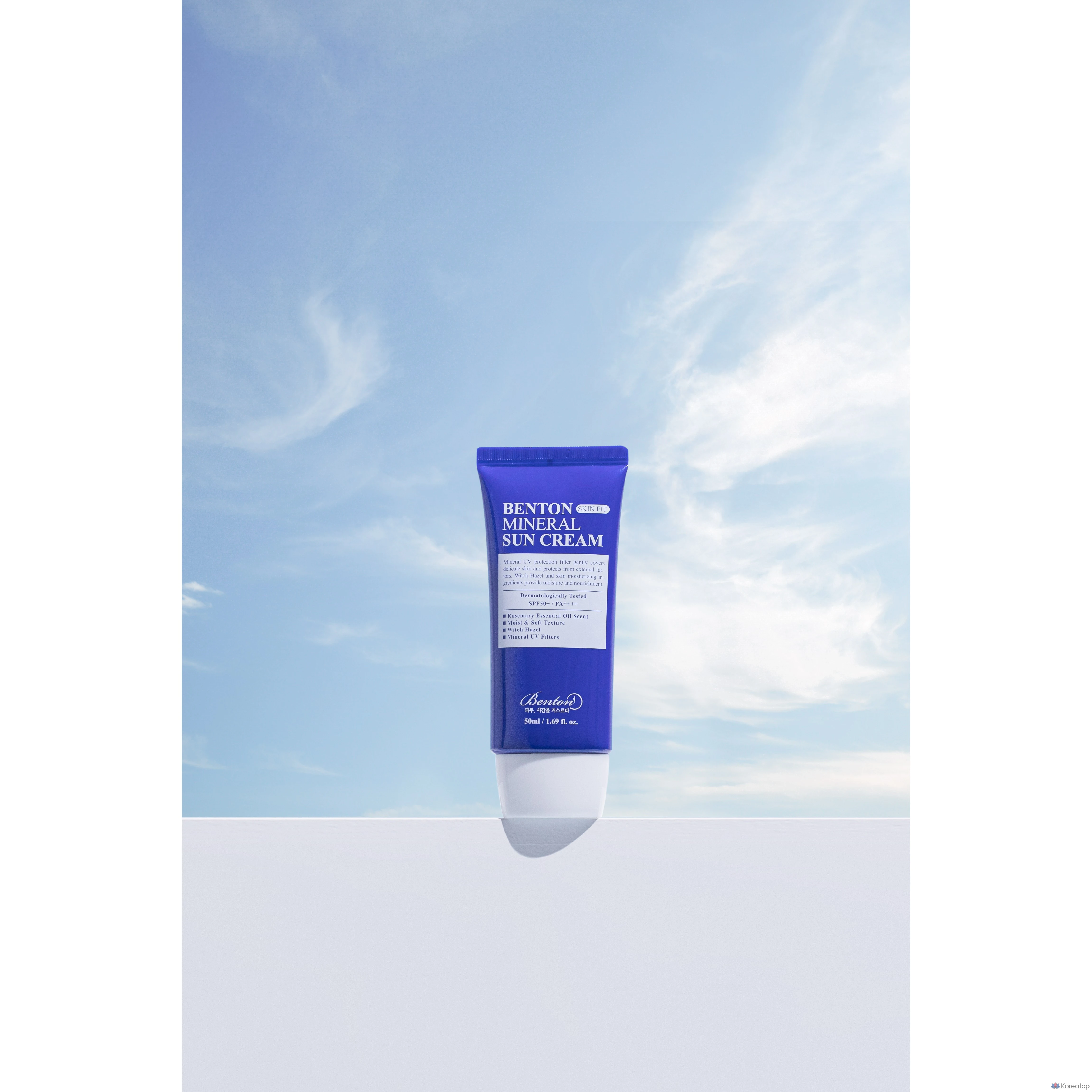 Солнцезащитный крем Benton Skin Fit Mineral Sun Cream SPF50+ PA++++, 50 мл, 1 шт.