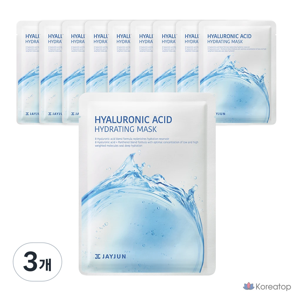 Тканевая маска для лица Jayjun Moisture Charging Hyaluronic Acid Hydrating Mask, 30 шт.