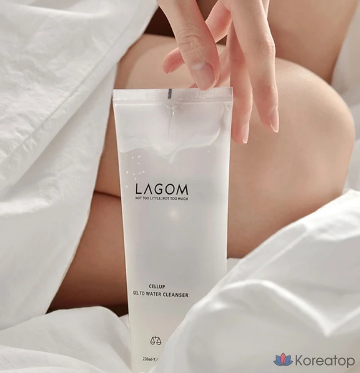 Гель для умывания LAGOM Cellup Gel to Water Cleanser, 220 мл, 1 шт., фото 6