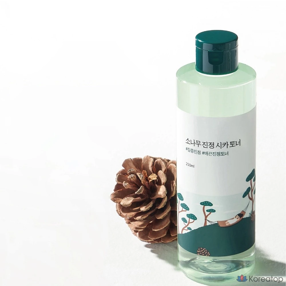 Тонер Round Lab Pine Tree Calming Cica Toner, 250 мл, 1 шт.