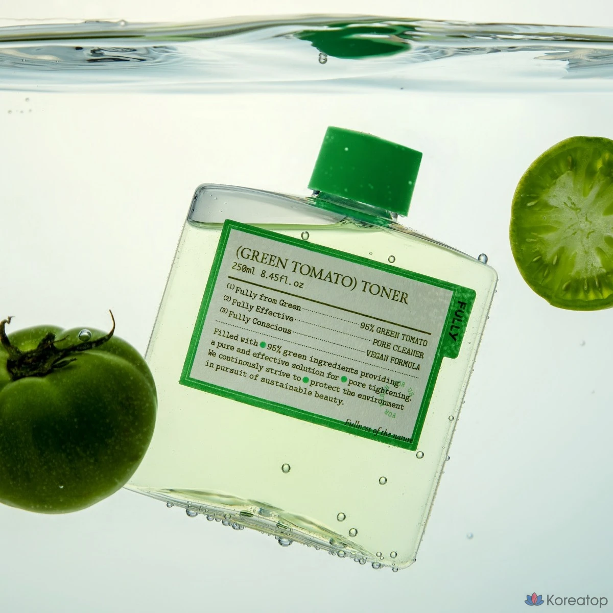 Тонер FULLY Green Tomato Toner, 250 мл, 1 шт.