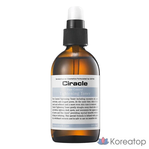 Тонер Ciracle Pore Control Tightening Toner, 105 мл, 1 шт.