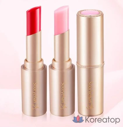 Бальзам для губ Sooryehan Yeon Silk Lip Balm, оттенок Pink, 3.5 г, 1 шт., фото 3