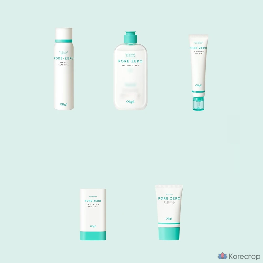 Солнцезащитный крем OBge Pore Zero Oil Control Sun Cream SPF50+ PA++++, 50 мл, 1 шт.