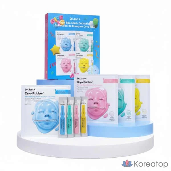 Набор для ухода Dr. Jart+ Cryo Spa Mask Collection 4-piece Set, 4 шт.