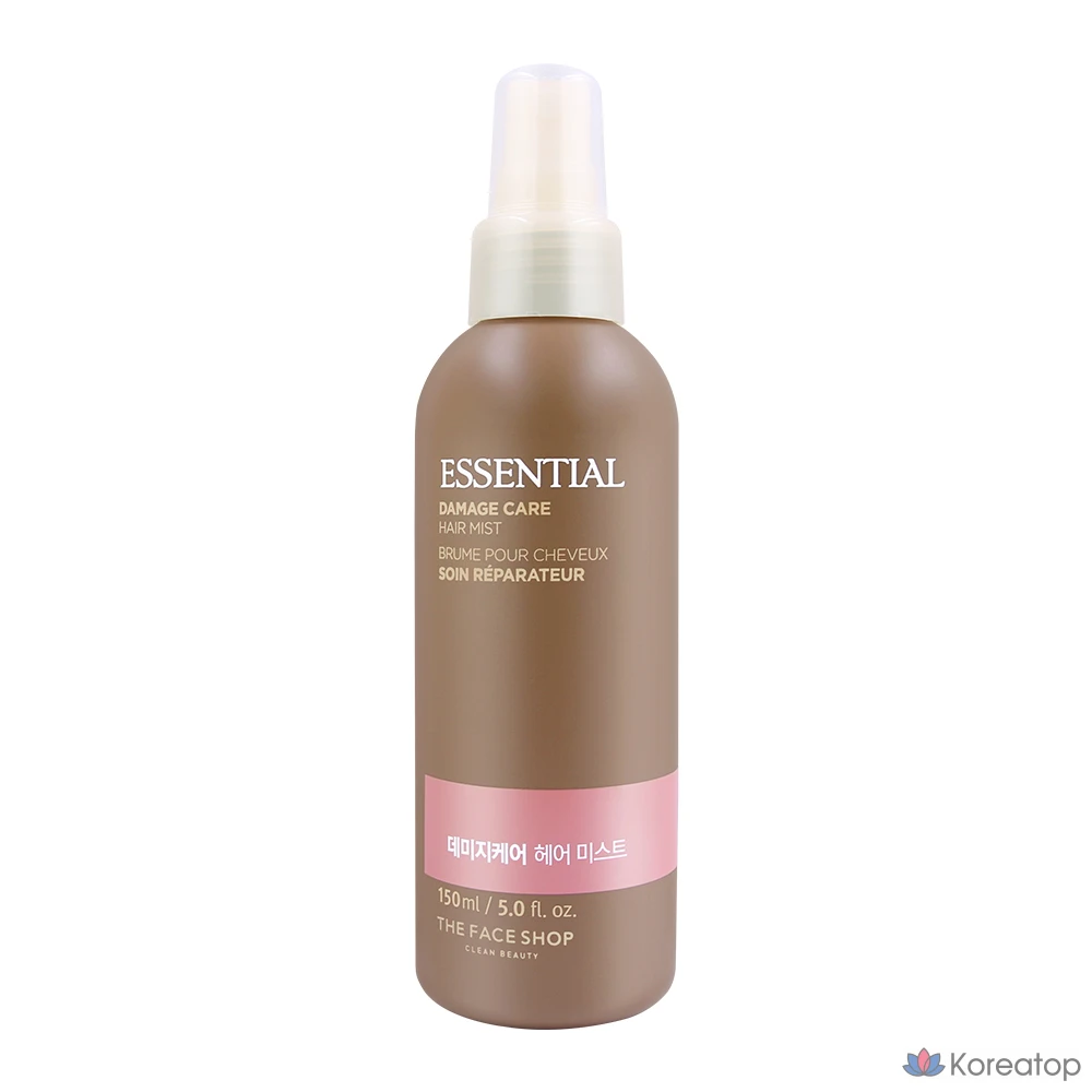 Хейр-мист The Face Shop Essential Damage Care Hair Mist, 150 мл, 1 шт.