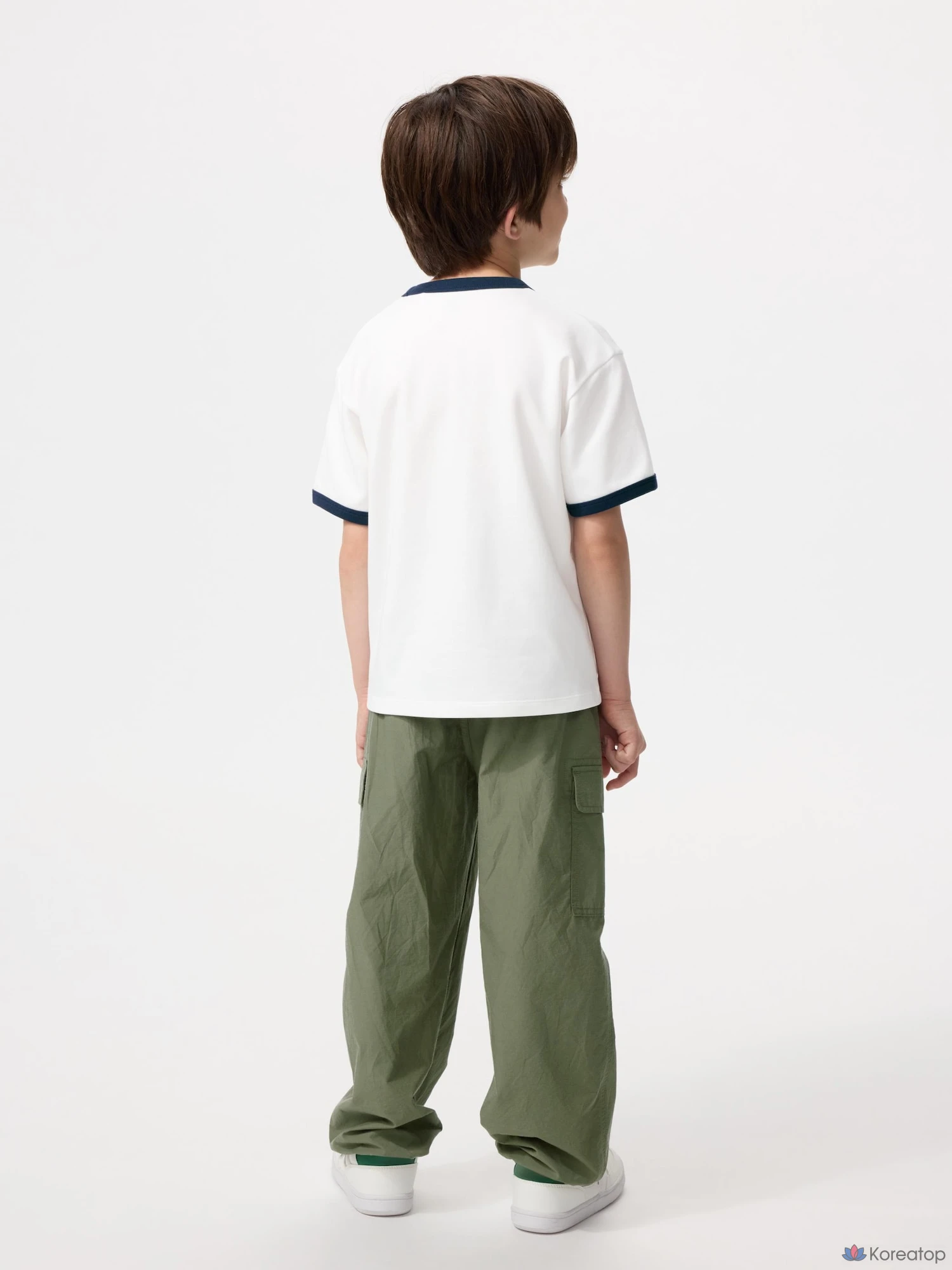 Брюки детские Uniqlo Cargo Jogger Pants, однотонные