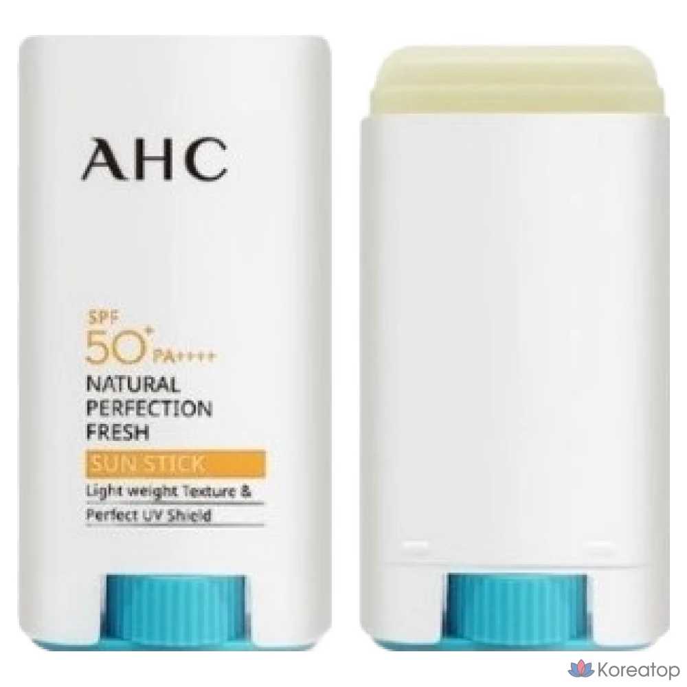 Солнцезащитный стик AHC Natural Perfection Fresh Sunstick SPF50+ PA++++, 17 г, 1 шт.