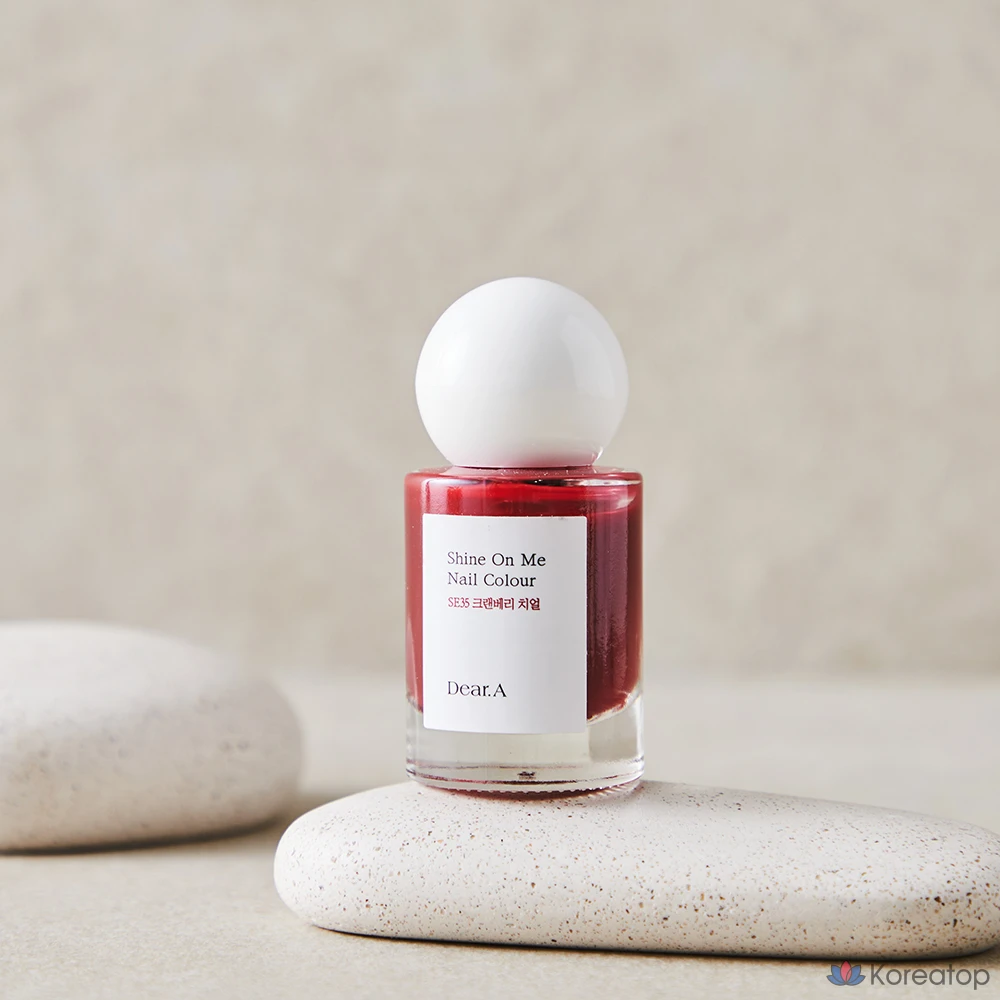 Лак для ногтей Dear.A Shine On Me Nail, оттенок SE35 Cranberry Cheer, 11 мл, 1 шт.