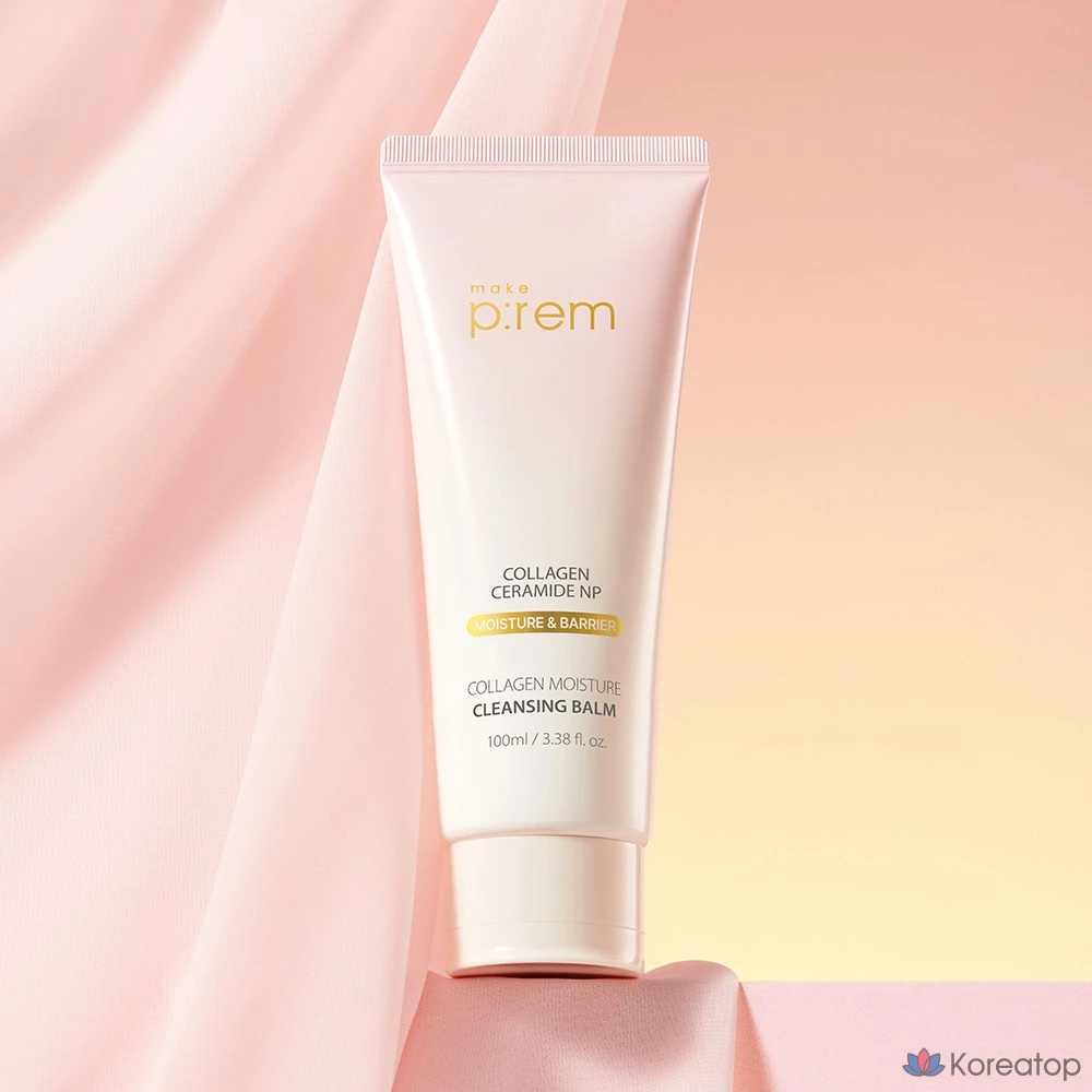 Очищающий бальзам MAKE P:REM Collagen Moisture Cleansing Balm, 100 мл, 1 шт.