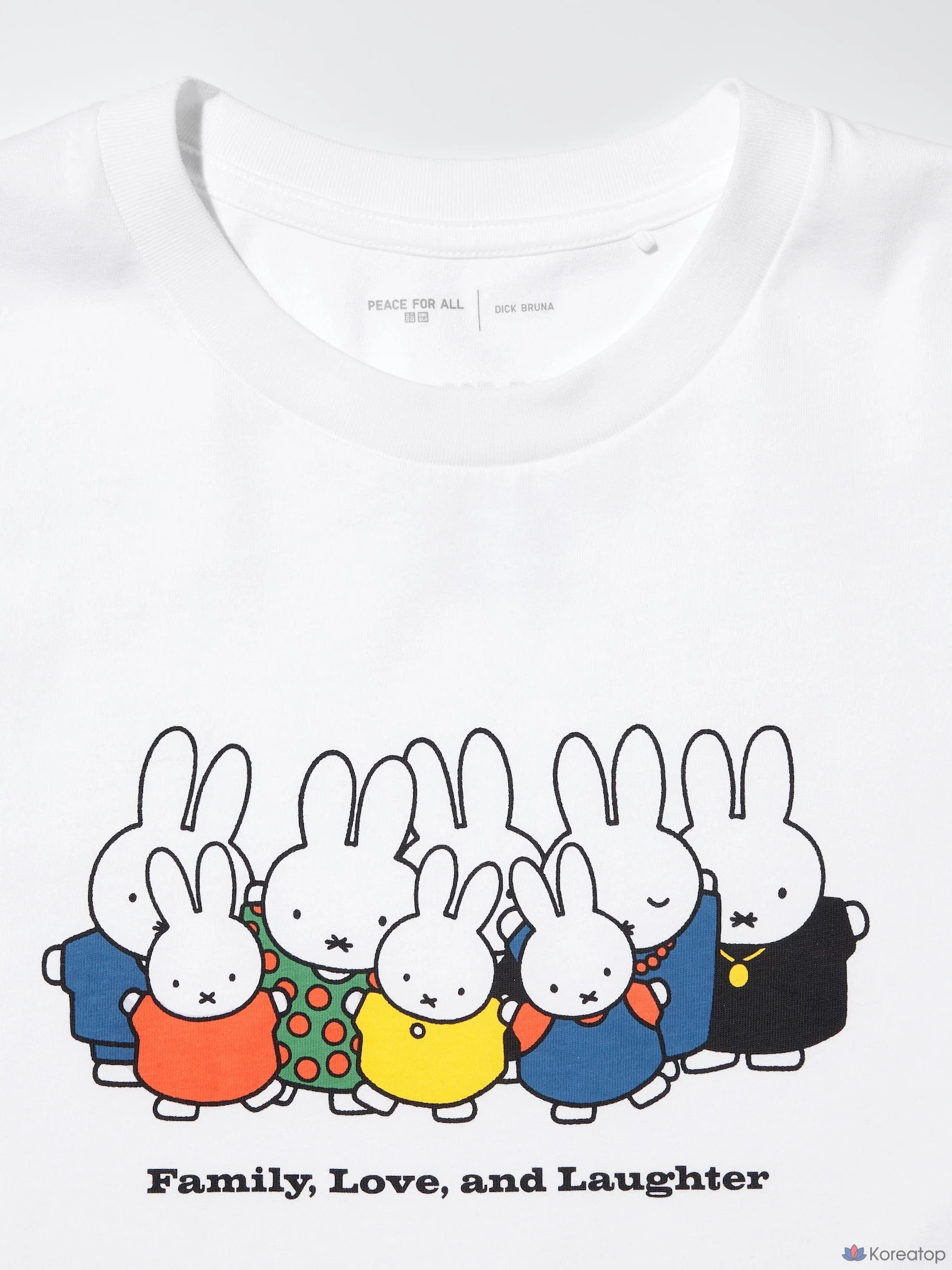 Футболка Uniqlo PEACE FOR ALL Graphic T (Regular Fit) Dick Bruna, фото 7