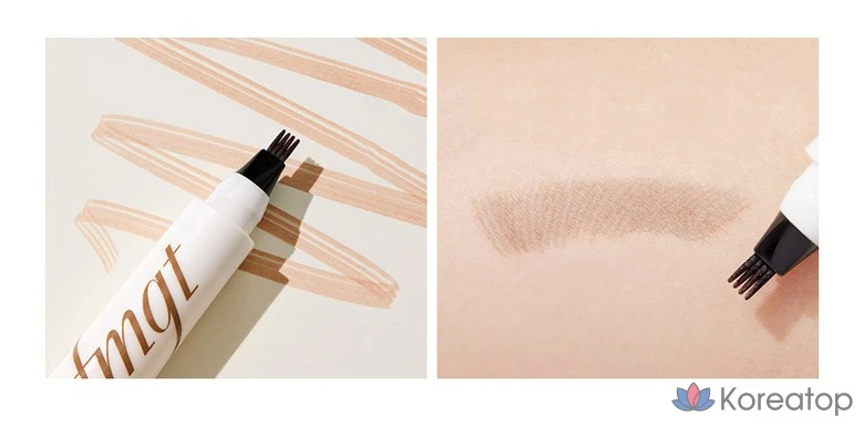 Тинт для бровей FMGT Ink Eyebrow Tattoo Pen, оттенок 01 Natural Brown, 2 г, 1 шт.