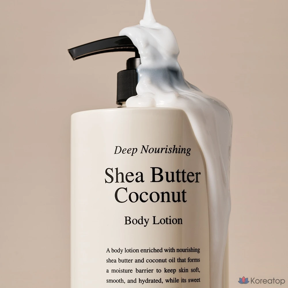 Лосьон для тела AVCA Deep Nourishing Body Lotion Shea Butter & Coconut, 1 л, 1 шт.