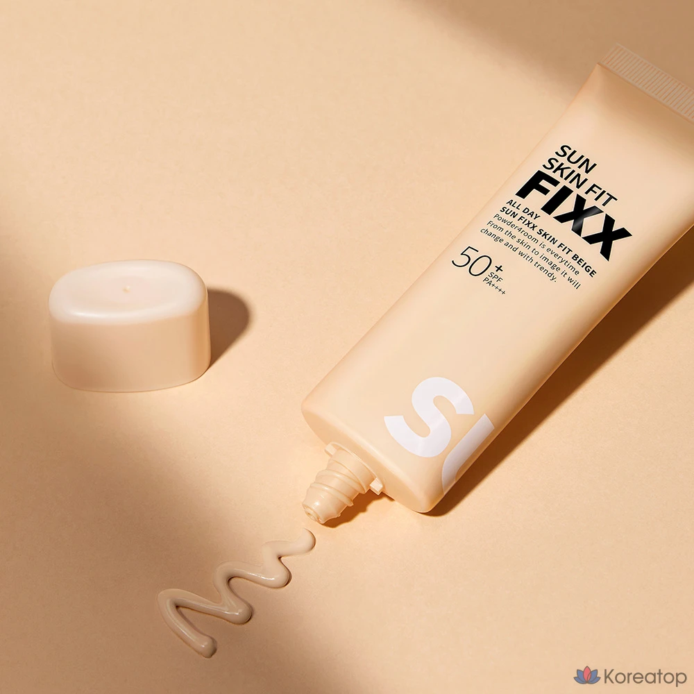 Тонер So Natural All Day Sun Fixer Skin Fit Beige SPF 50+ PA++++, 50 мл, 1 шт.