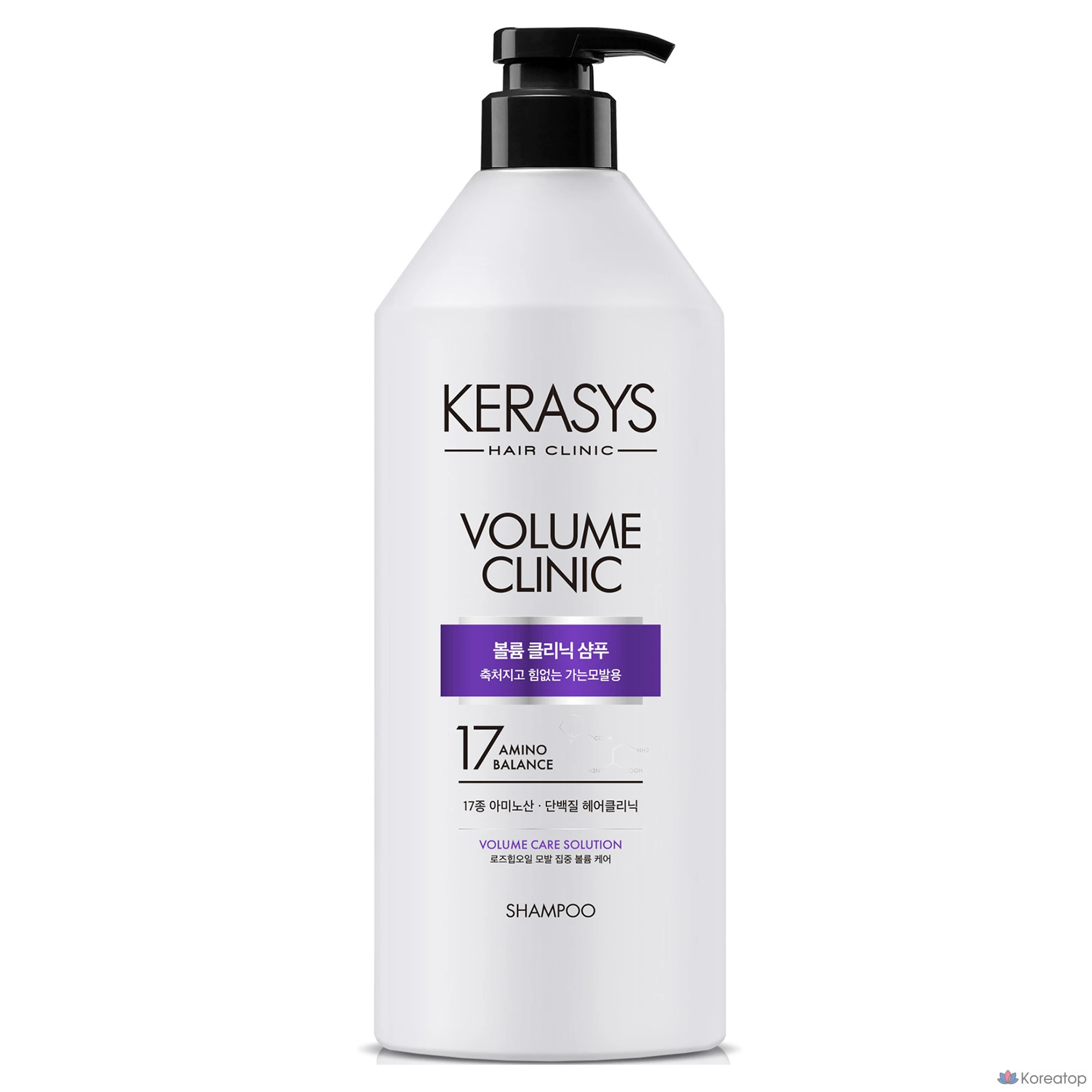 Шампунь KeraSys Volume Clinic Protein Shampoo Floral Powder, 980 мл, 1 шт.