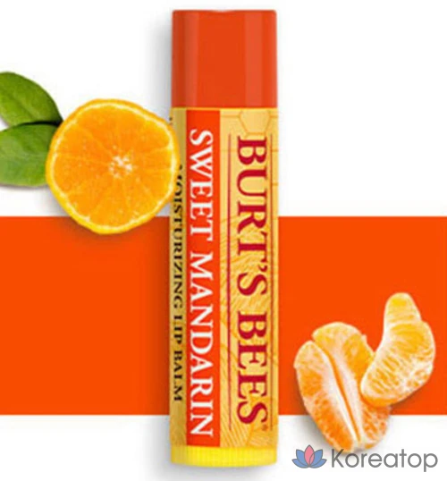 Набор для ухода Burt's Bees Juicy Lip Balm Trio 3-piece Set (Sweet Mandarin + Mango + Strawberry), 12.75 г, 1 шт.