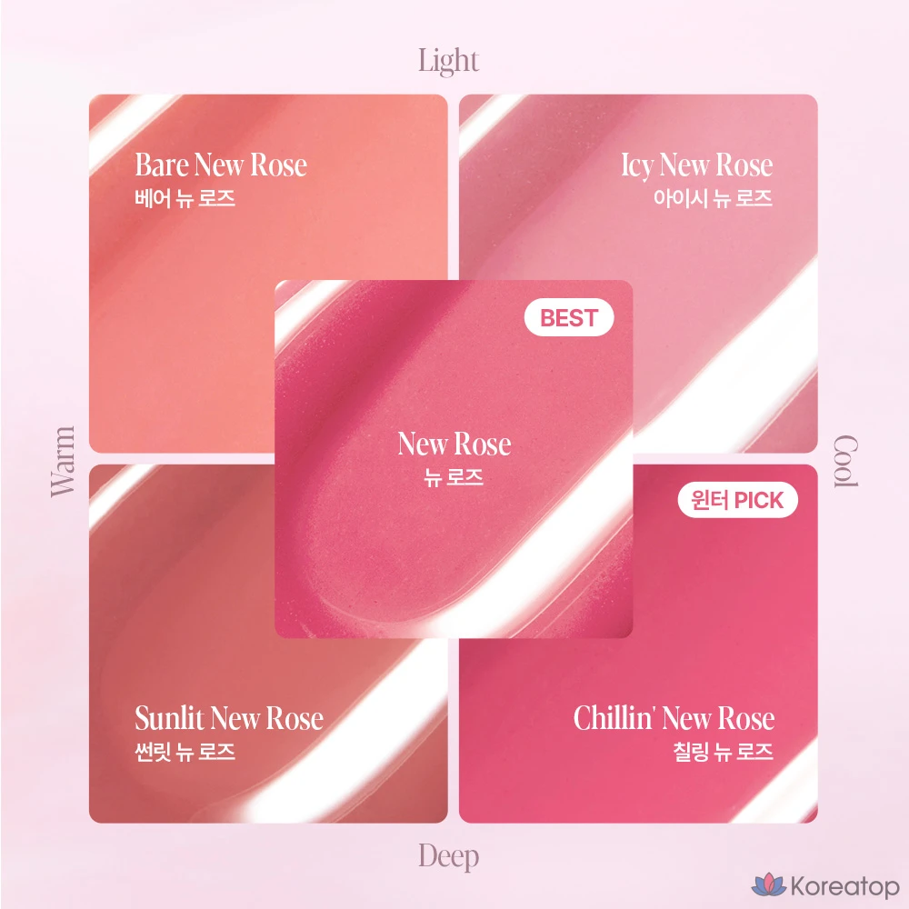 Тинт для губ Espoir Nowear Balming Glow Lipstick, оттенок 22 Sunlit New Rose, 1 шт., фото 7