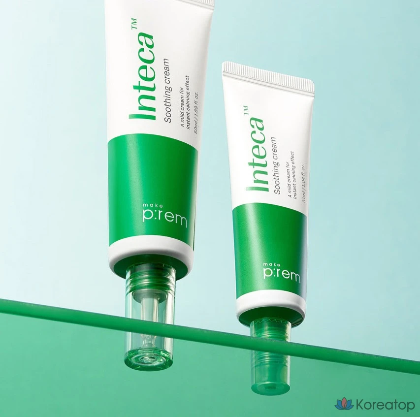 Крем MAKE P:REM Inteca Soothing Cream, 50 мл, 1 шт.