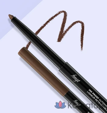 Подводка для глаз FMGT Ink Proof Auto Pencil Liner, оттенок 02 Brown Proof, 0.3 г, 1 шт.