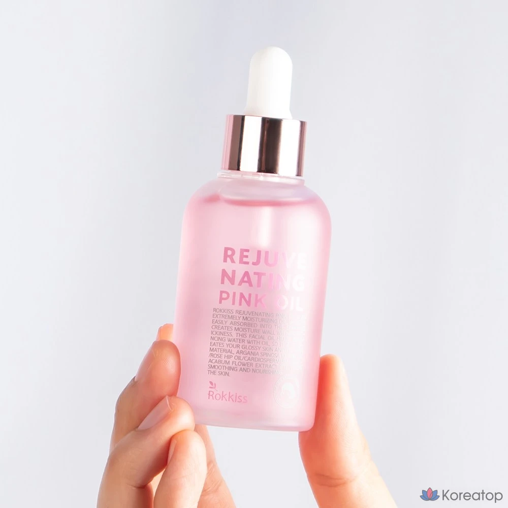 Гидрофильное масло Rokkiss Rejuvenating Pink Oil, 55 мл, 1 шт.