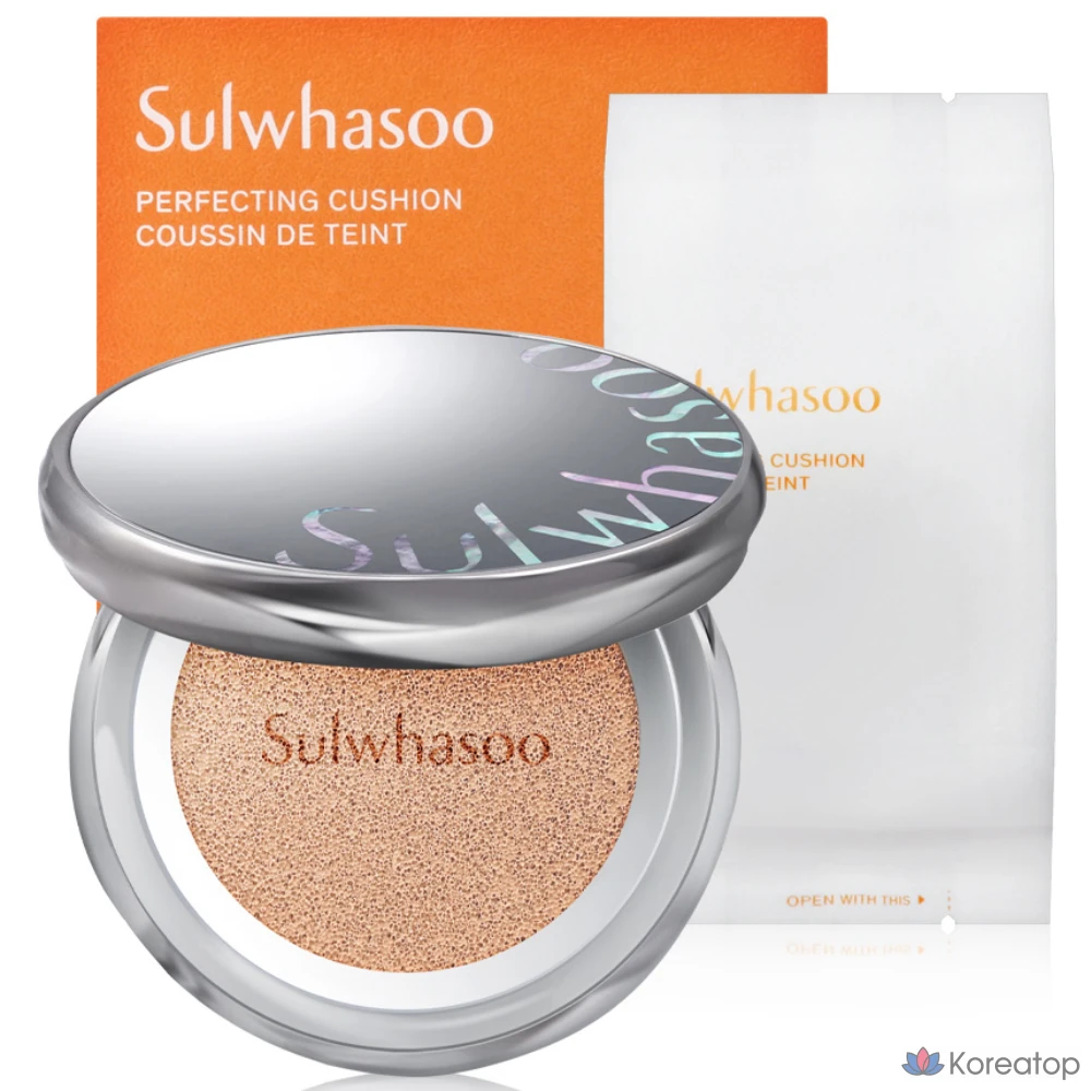 Кушон SULWHASOO Perfecting Cushion, оттенок NO.21N1 Beige, 1 шт.