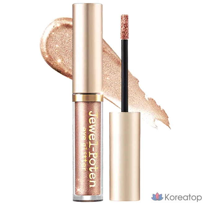 Тинт для губ Mqny Jewel Potent Eye Glitter, оттенок Diamond, 1 шт.