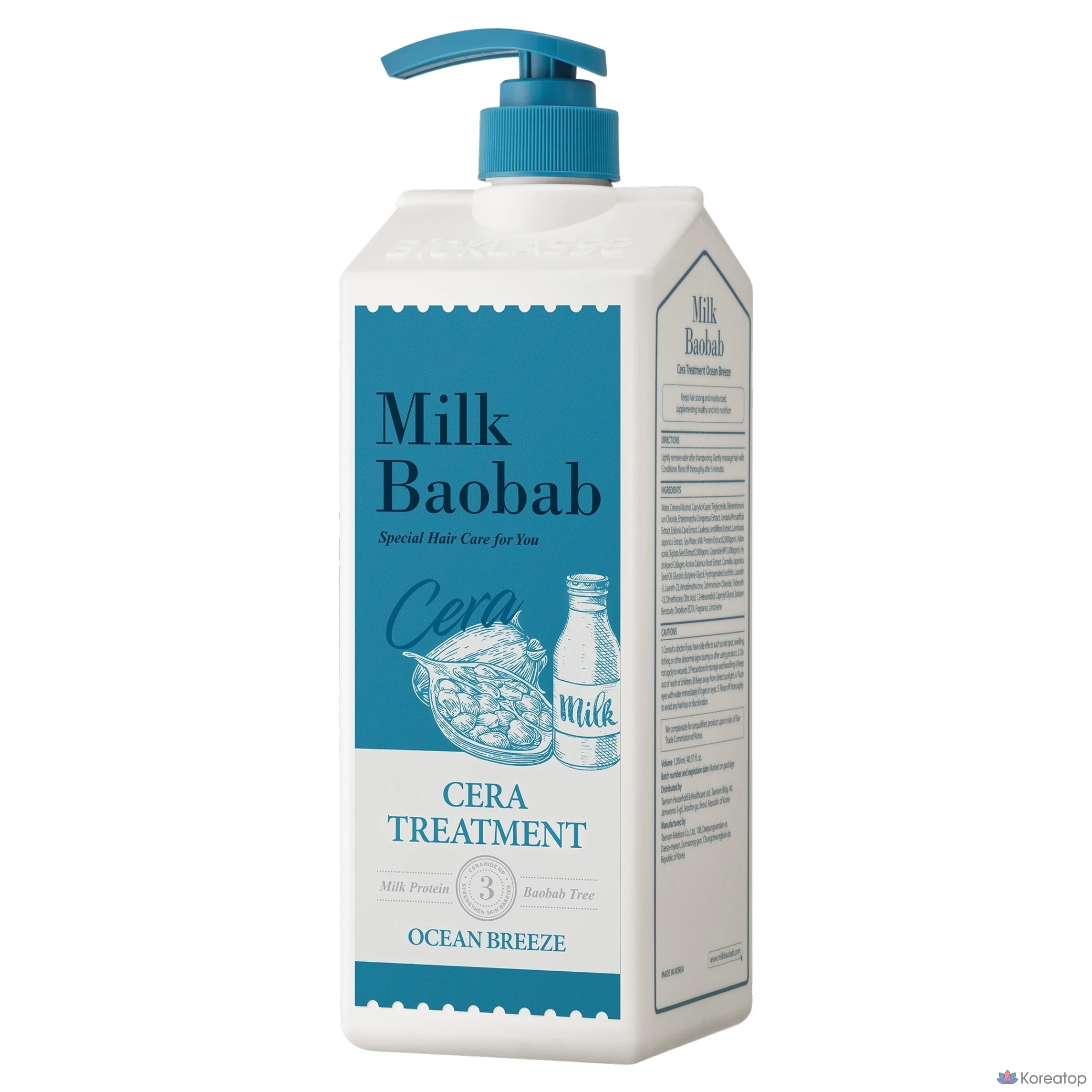 Кондиционер для волос Milk Baobab Sera Hair Treatment Ocean Breeze, 1.2 л, 1 шт.